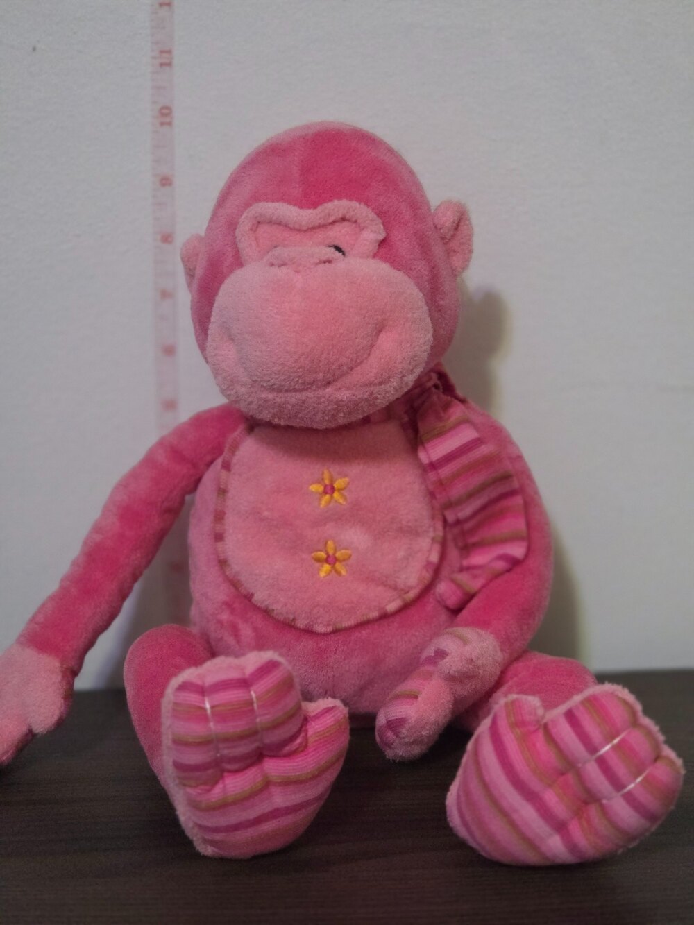 2007 Dan Dee Collector’s Choice Valentine Pink Monkey Plush